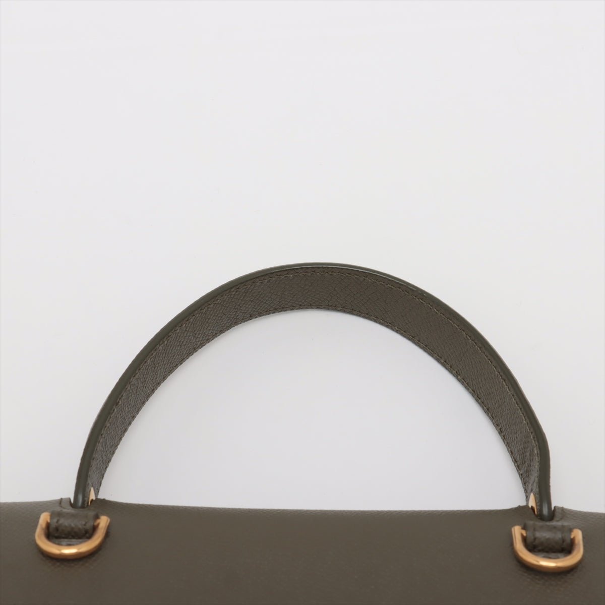Second hand Céline Belt Bag Micro Grained Calfskin Leather 3 - Ways Tote Bag Military Green - Tabita Bags