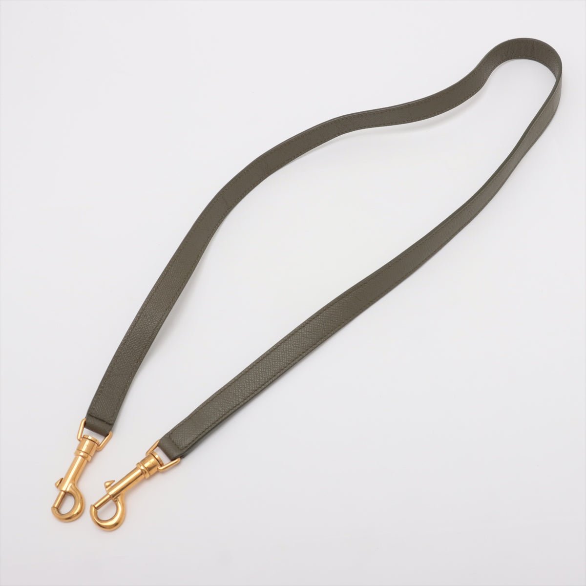 Second hand Céline Belt Bag Micro Grained Calfskin Leather 3 - Ways Tote Bag Military Green - Tabita Bags