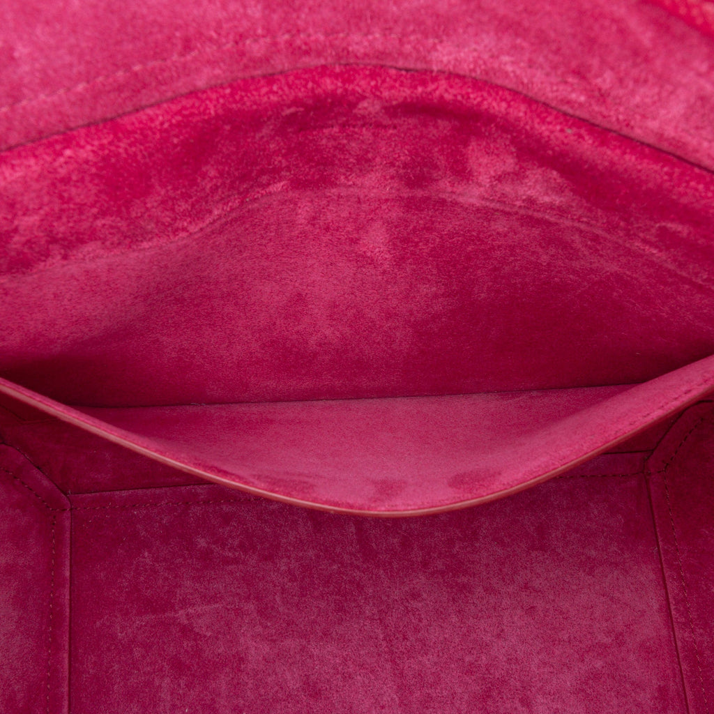 Second hand Céline Belt Bag Micro Grained Calfskin Leather 3 - Ways Tote Bag Pink - Tabita Bags