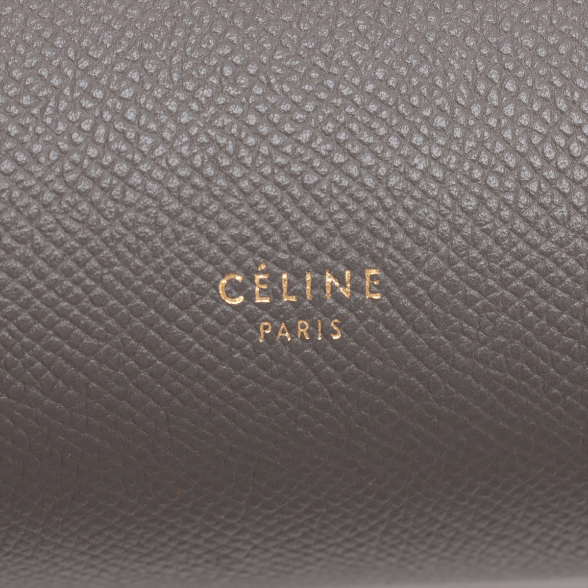 Second hand Céline Belt Bag Mini Grained Calfskin Leather 3 - Ways Tote Handbag Grey - Tabita Bags