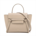 Second hand Céline Belt Bag Nano Grained Calfskin Leather 3 - Ways Tote Bag Beige - Tabita Bags