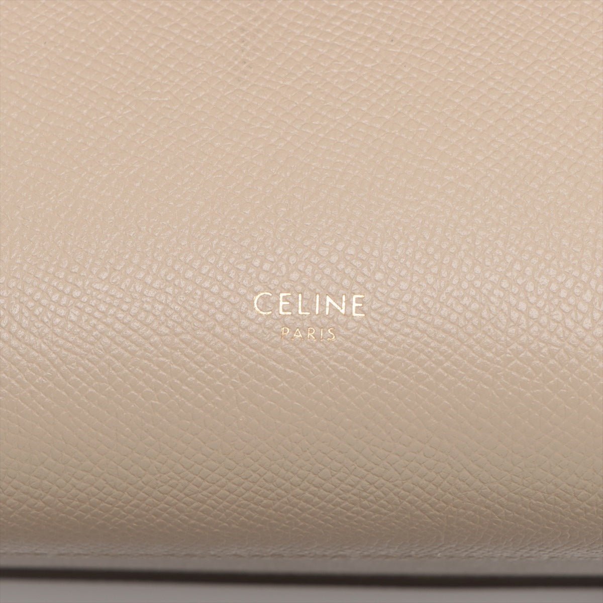 Second hand Céline Belt Bag Nano Grained Calfskin Leather 3 - Ways Tote Bag Beige - Tabita Bags