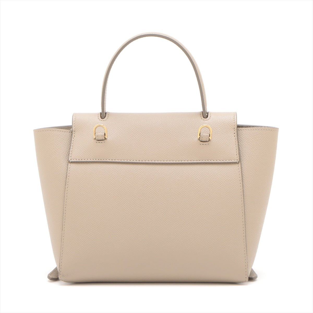 Second hand Céline Belt Bag Nano Grained Calfskin Leather 3 - Ways Tote Bag Beige - Tabita Bags
