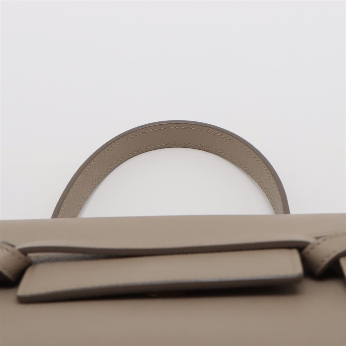 Second hand Céline Belt Bag Nano Grained Calfskin Leather 3 - Ways Tote Bag Beige - Tabita Bags
