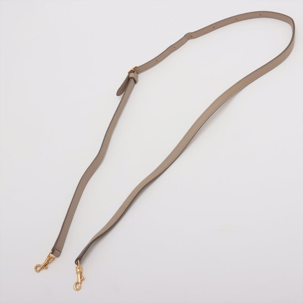 Second hand Céline Belt Bag Nano Grained Calfskin Leather 3 - Ways Tote Bag Check Beige - Tabita Bags