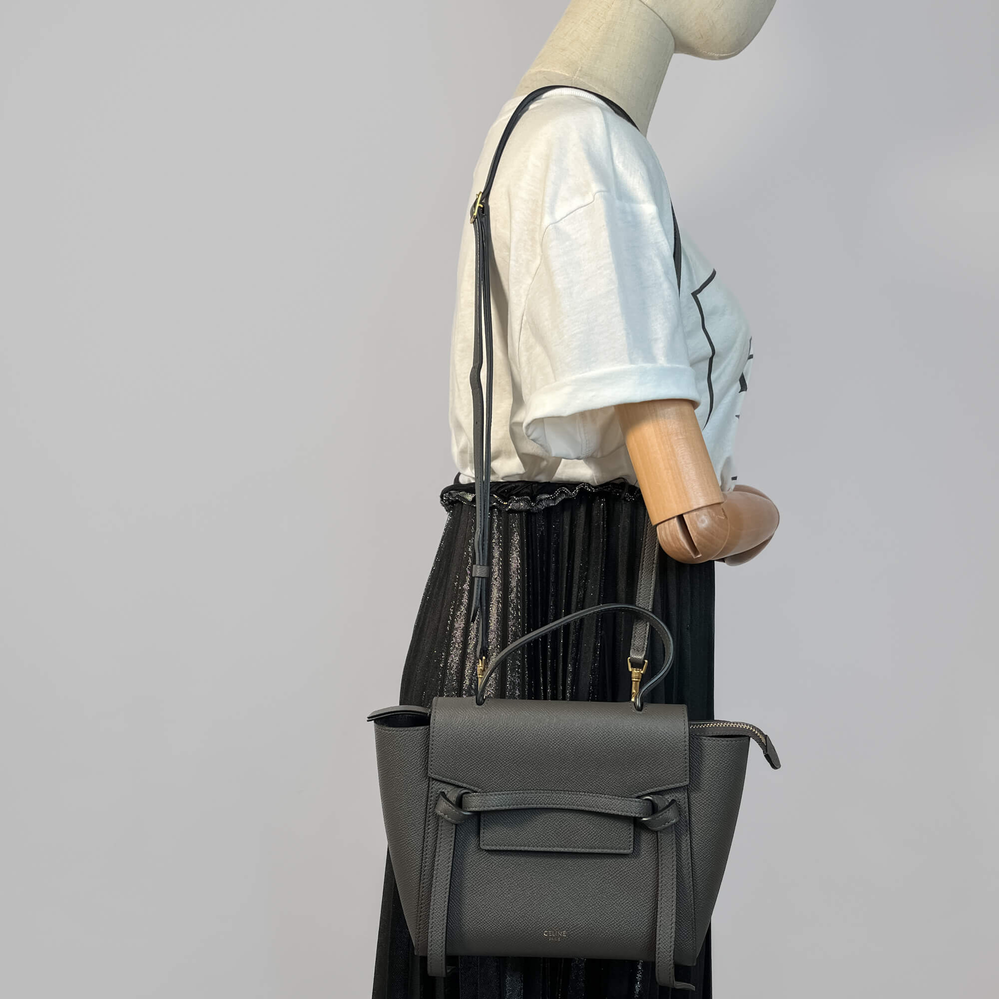 Celine belt tote bag hot sale