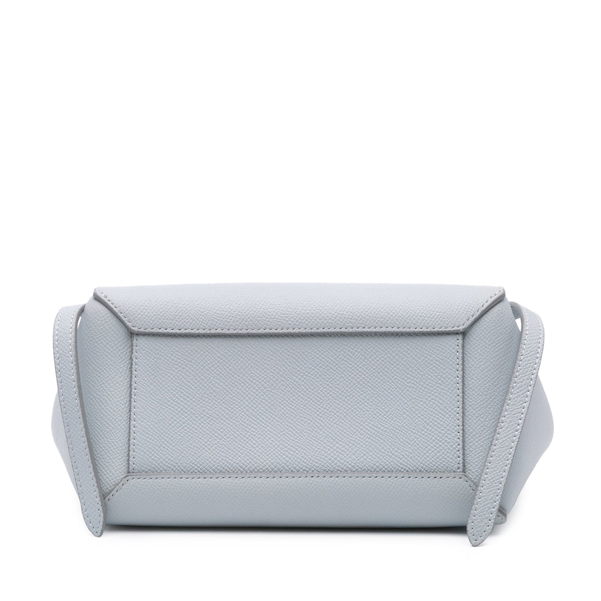 Second hand Céline Belt Bag Nano Grained Calfskin Leather 3 - Ways Tote Bag Grey - Tabita Bags