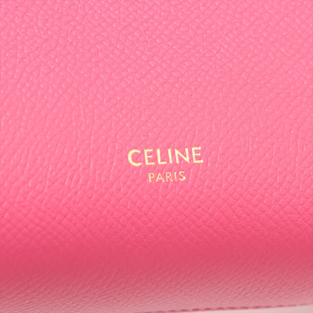 Second hand Céline Belt Bag Nano Grained Calfskin Leather 3 - Ways Tote Bag Pink - Tabita Bags