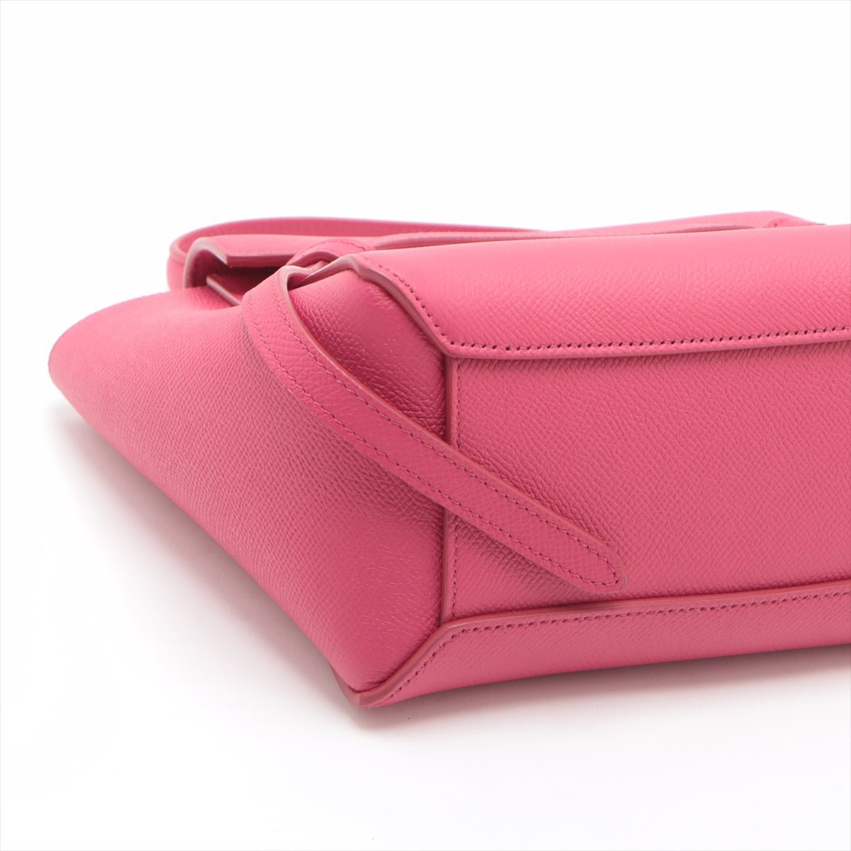 Second hand Céline Belt Bag Nano Grained Calfskin Leather 3 - Ways Tote Bag Pink - Tabita Bags