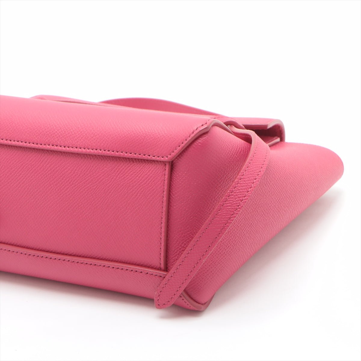 Second hand Céline Belt Bag Nano Grained Calfskin Leather 3 - Ways Tote Bag Pink - Tabita Bags