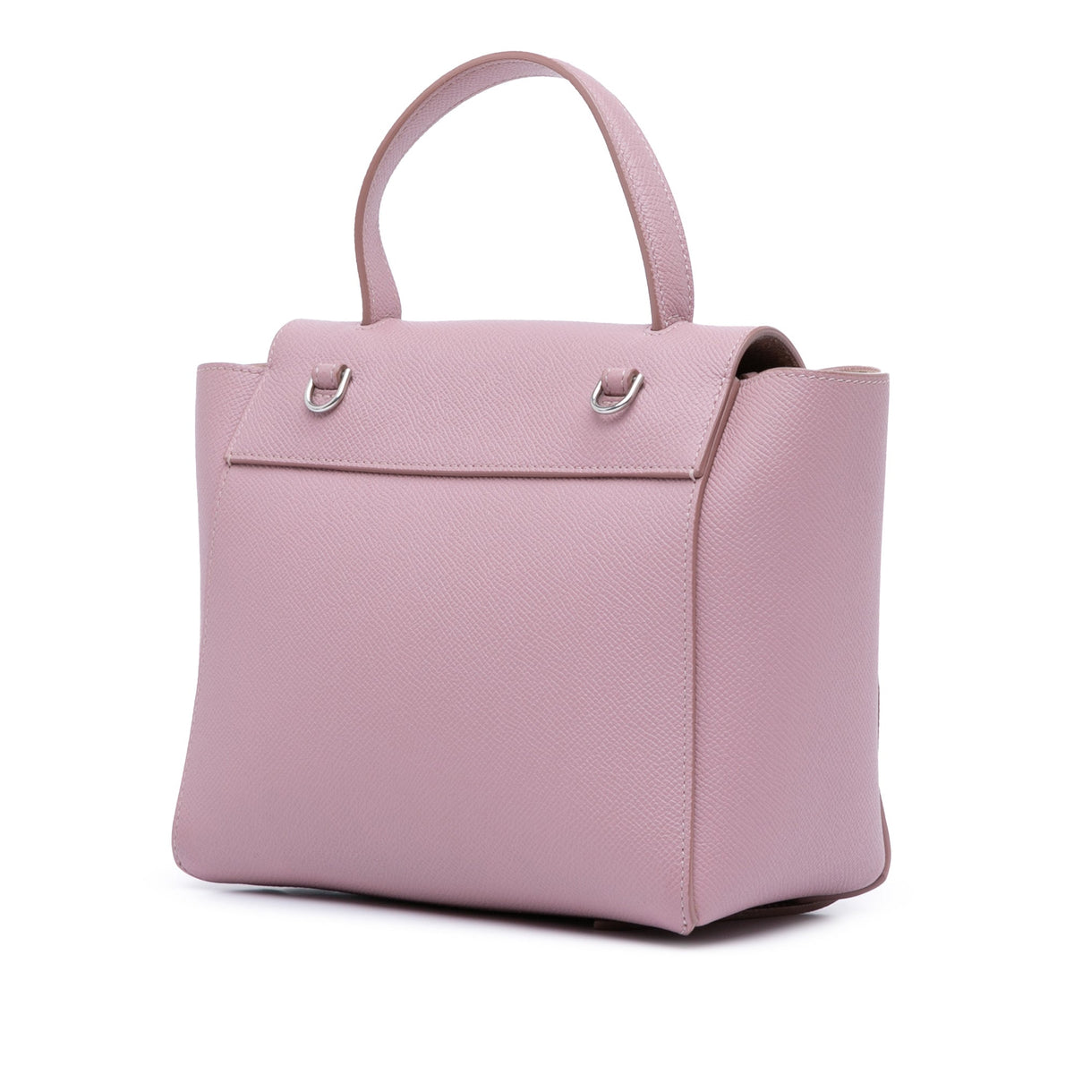 Second hand Céline Belt Bag Nano Grained Calfskin Leather 3 - Ways Tote Bag Pink - Tabita Bags