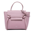 Second hand Céline Belt Bag Nano Grained Calfskin Leather 3 - Ways Tote Bag Pink - Tabita Bags