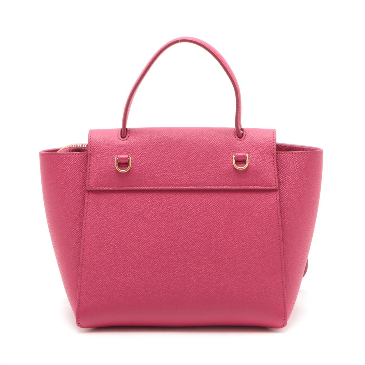 Second hand Céline Belt Bag Nano Grained Calfskin Leather 3 - Ways Tote Bag Pink - Tabita Bags