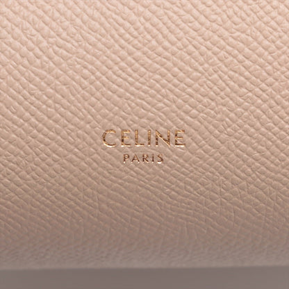 Second hand Céline Belt Bag Nano Grained Calfskin Leather 3-Ways Tote Bag Taupe - Tabita Bags