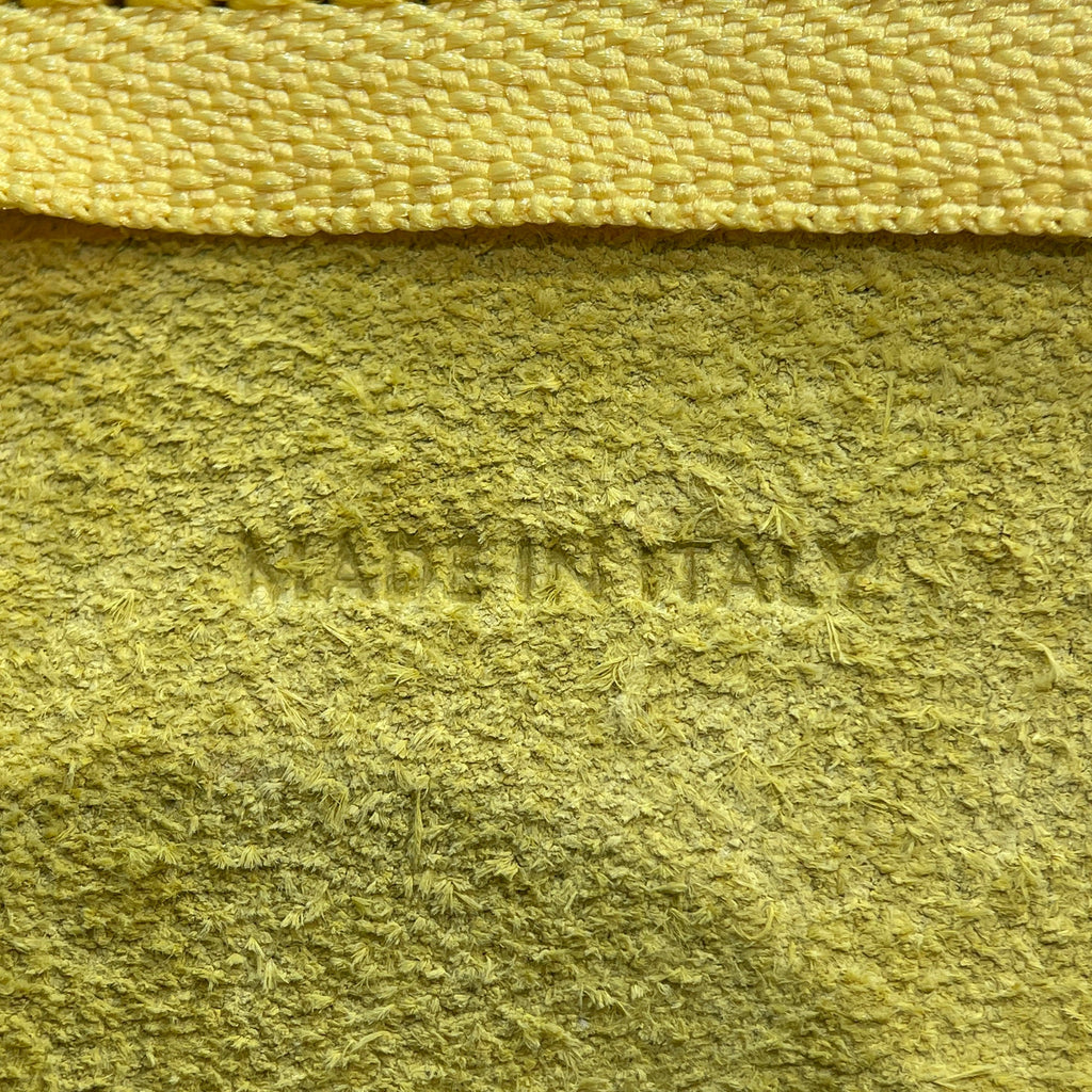 Second hand Céline Belt Bag Nano Grained Calfskin Leather 3 - Ways Tote Bag Yellow - Tabita Bags