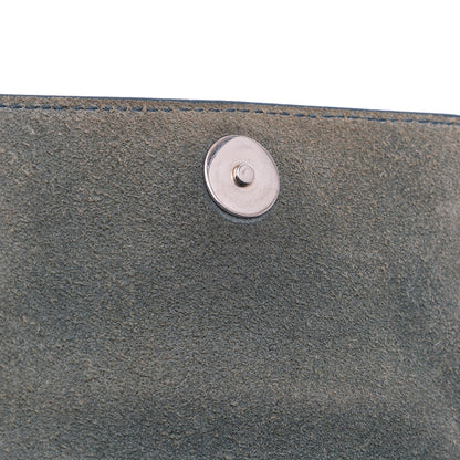 Second hand Céline Belt Bag Nano Grained Calfskin Leather Tote Handbag Blue - Tabita Bags