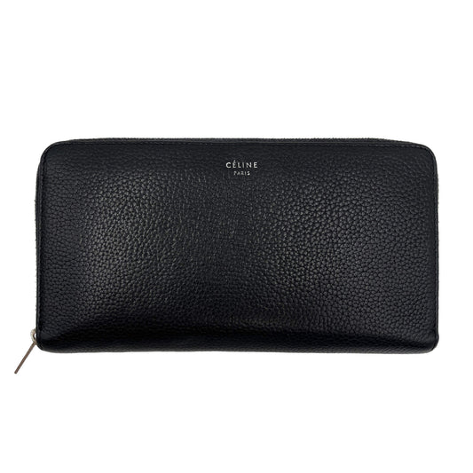 Second hand Céline Long Wallet Leather Black - Tabita Bags