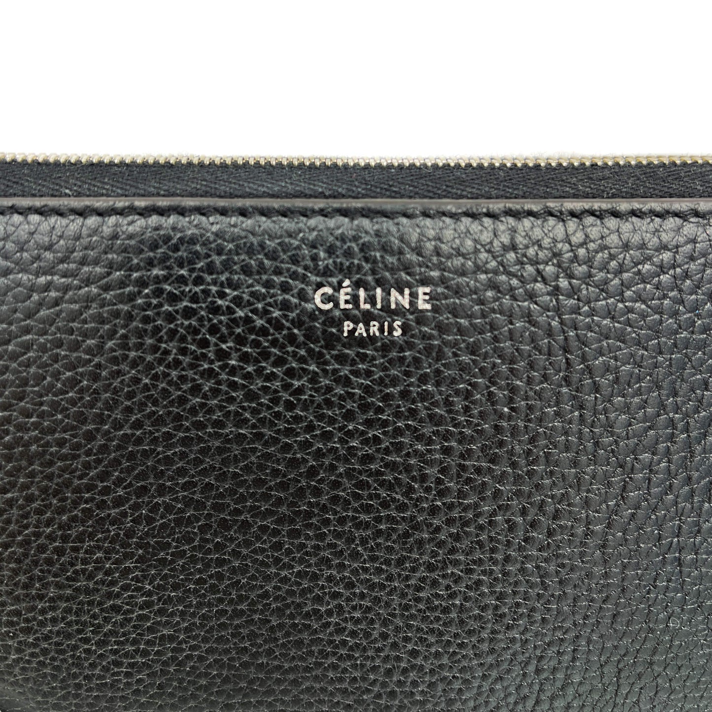 Second hand Céline Long Wallet Leather Black - Tabita Bags