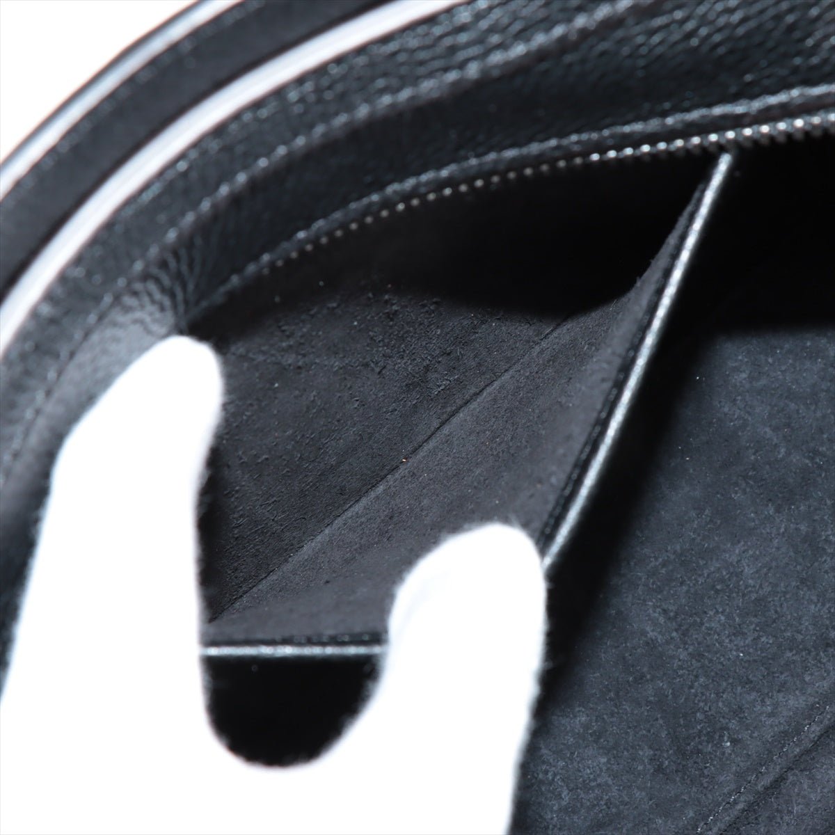 Second hand Céline Luggage Nano Drummed Calfskin Leather 2 - Ways Tote Bag Black - Tabita Bags