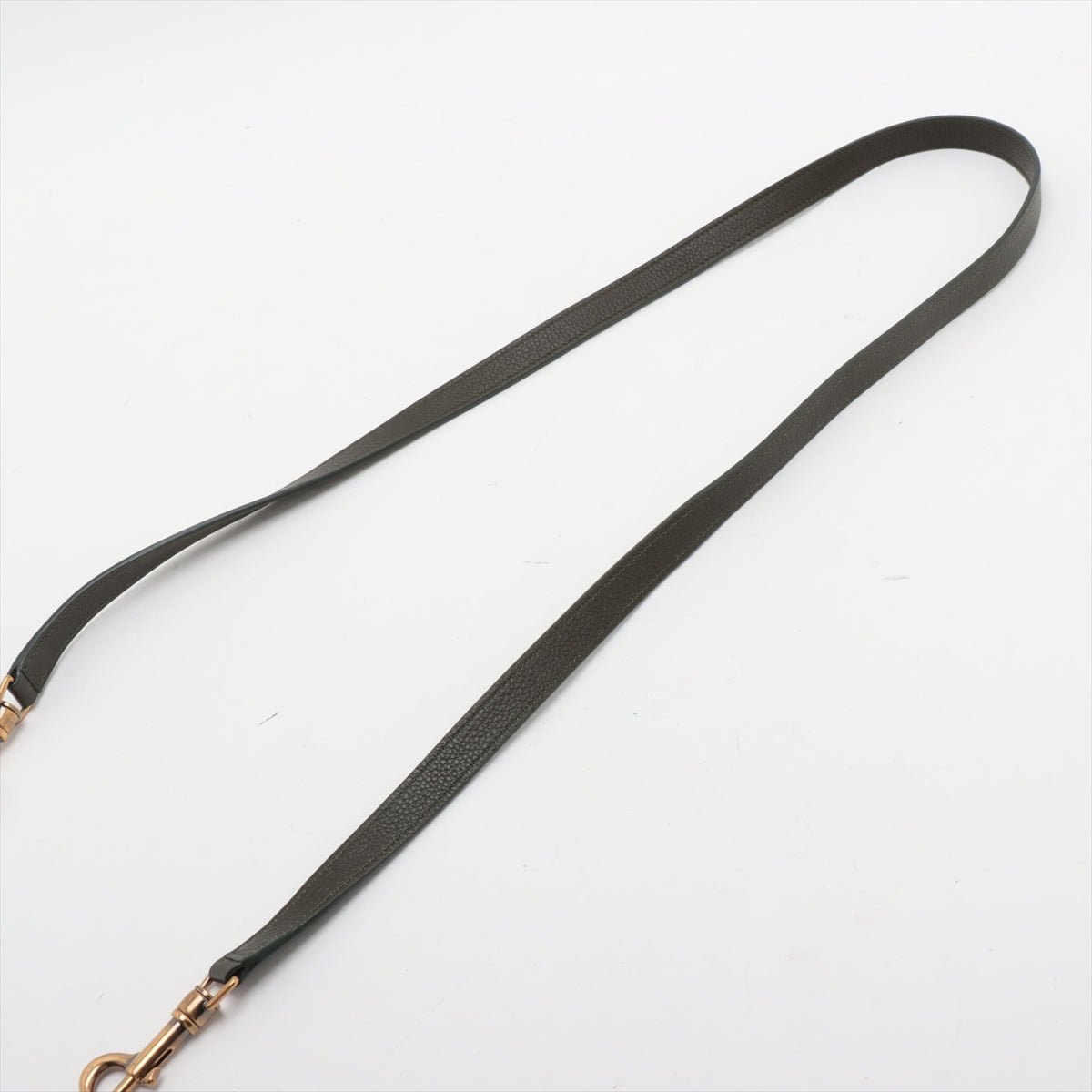 Second hand Céline Luggage Nano Drummed Calfskin Leather 2 - Ways Tote Crossbody Military Green - Tabita Bags