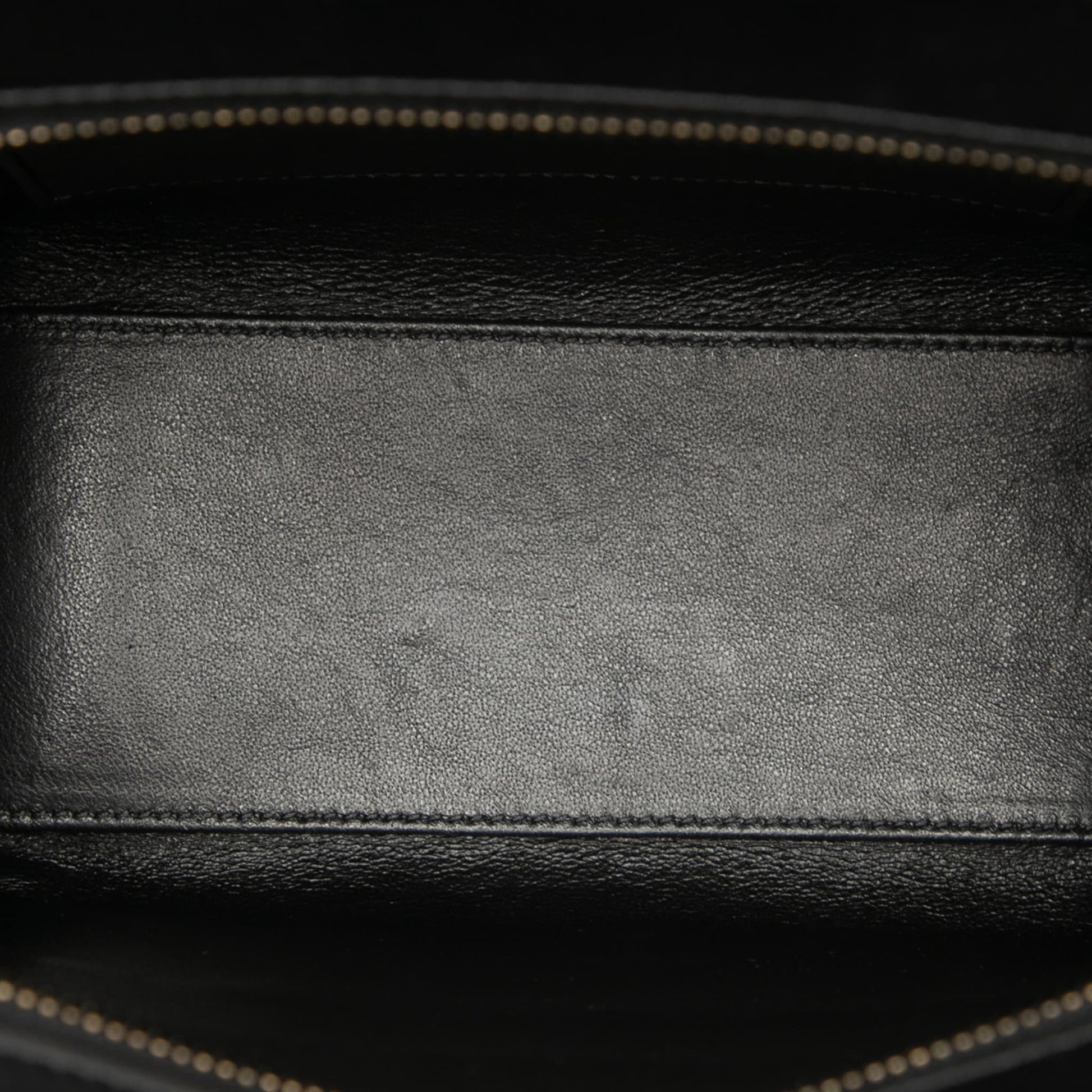 Second hand Céline Luggage Nano Nubuck and Drummed Calfskin Leather Tote Handbag - Tabita Bags