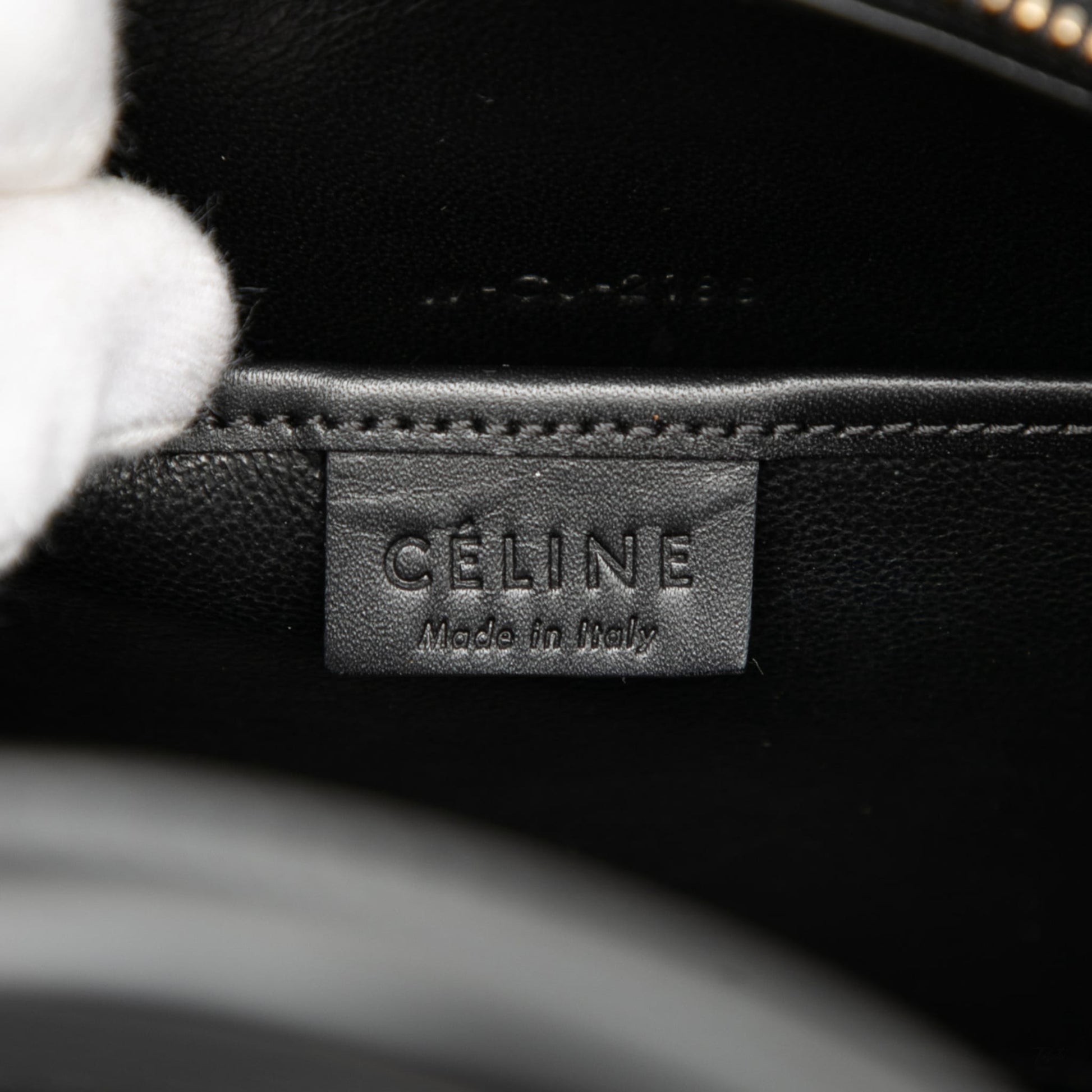Second hand Céline Luggage Nano Nubuck and Drummed Calfskin Leather Tote Handbag - Tabita Bags