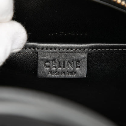 Second hand Céline Luggage Nano Nubuck and Drummed Calfskin Leather Tote Handbag - Tabita Bags