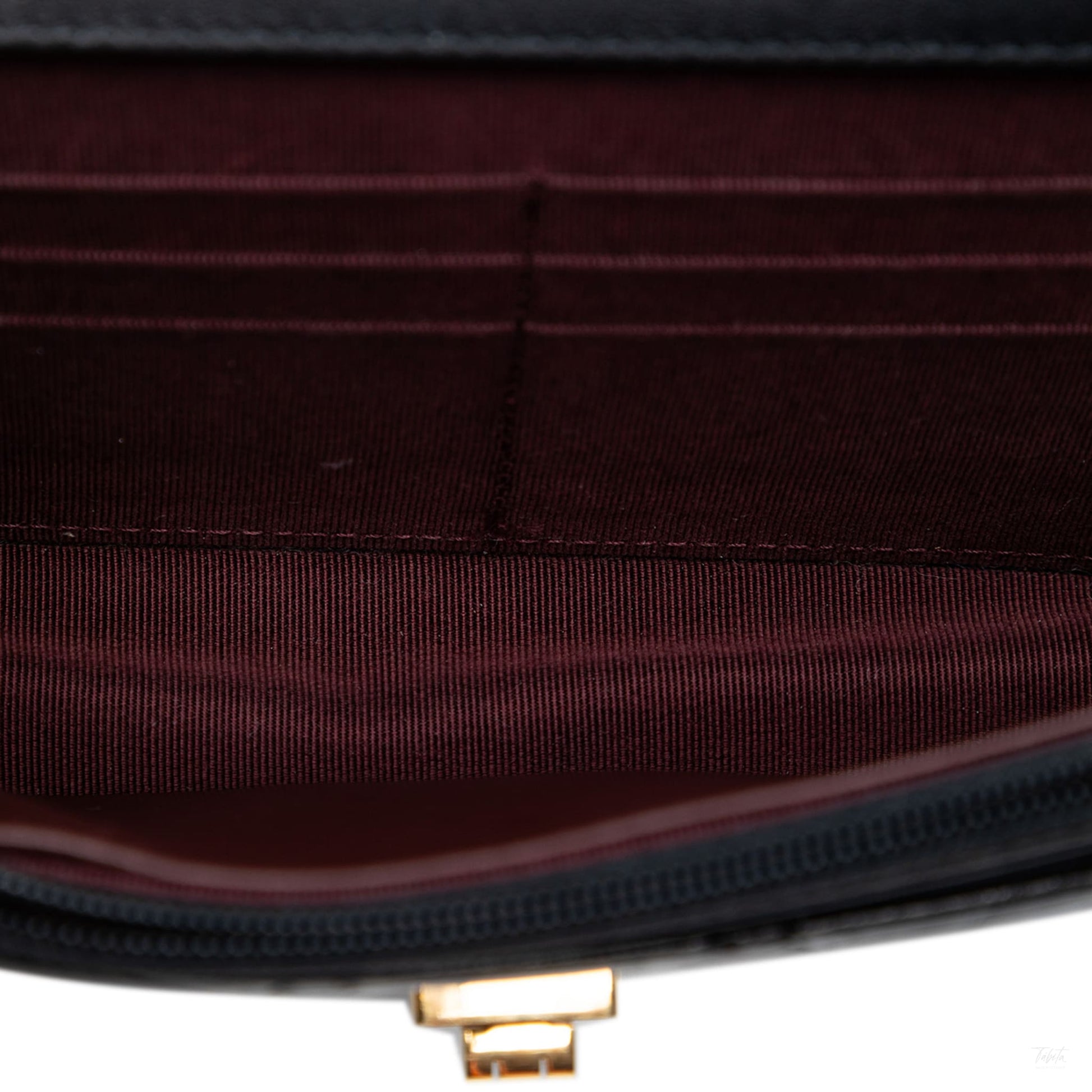 Second hand Chanel 2.55 Reissue Aged Calfskin Leather Wallet on Chain Clutch Black - Tabita Bags