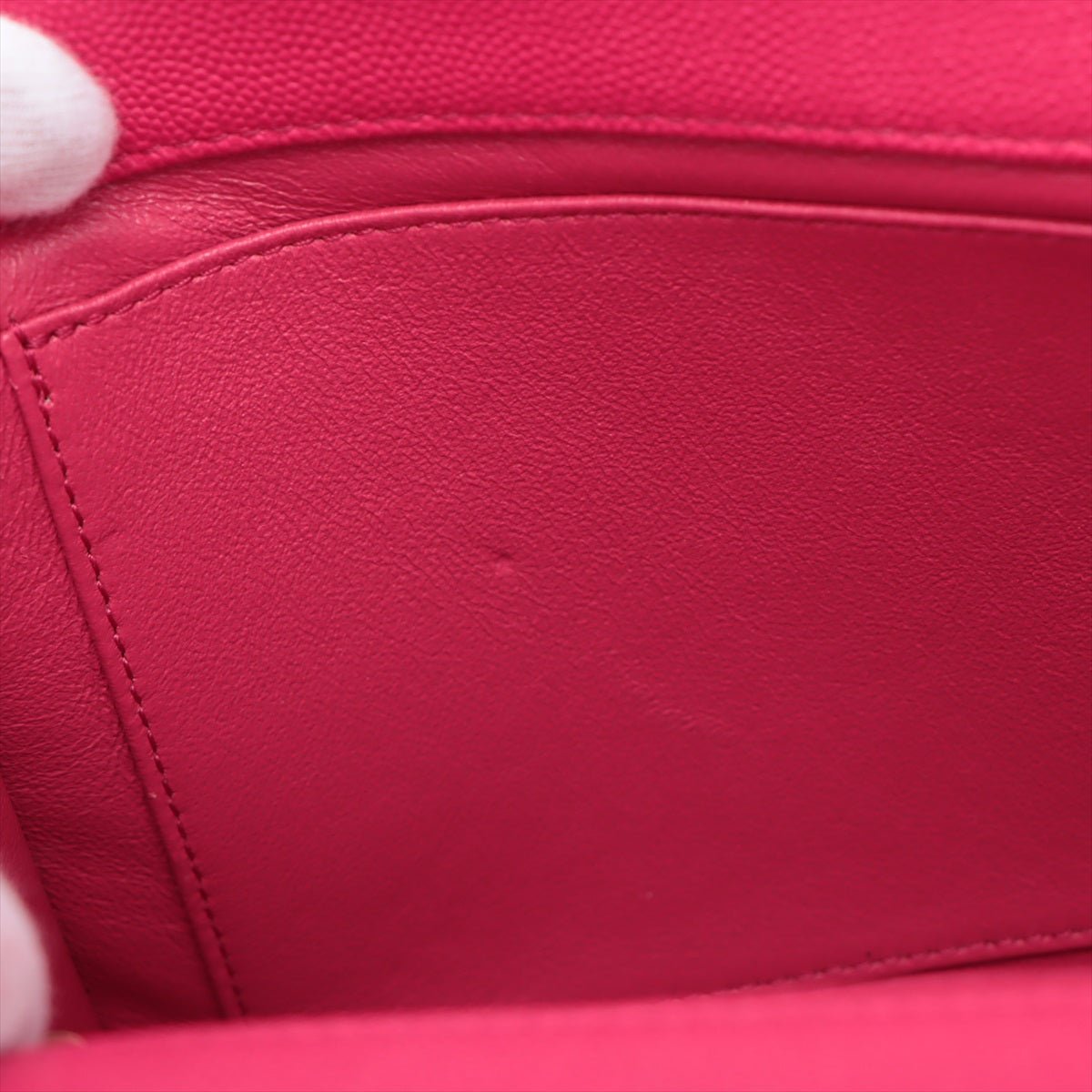 Second hand Chanel Affinity Caviar Leather Bag Pink - Tabita Bags