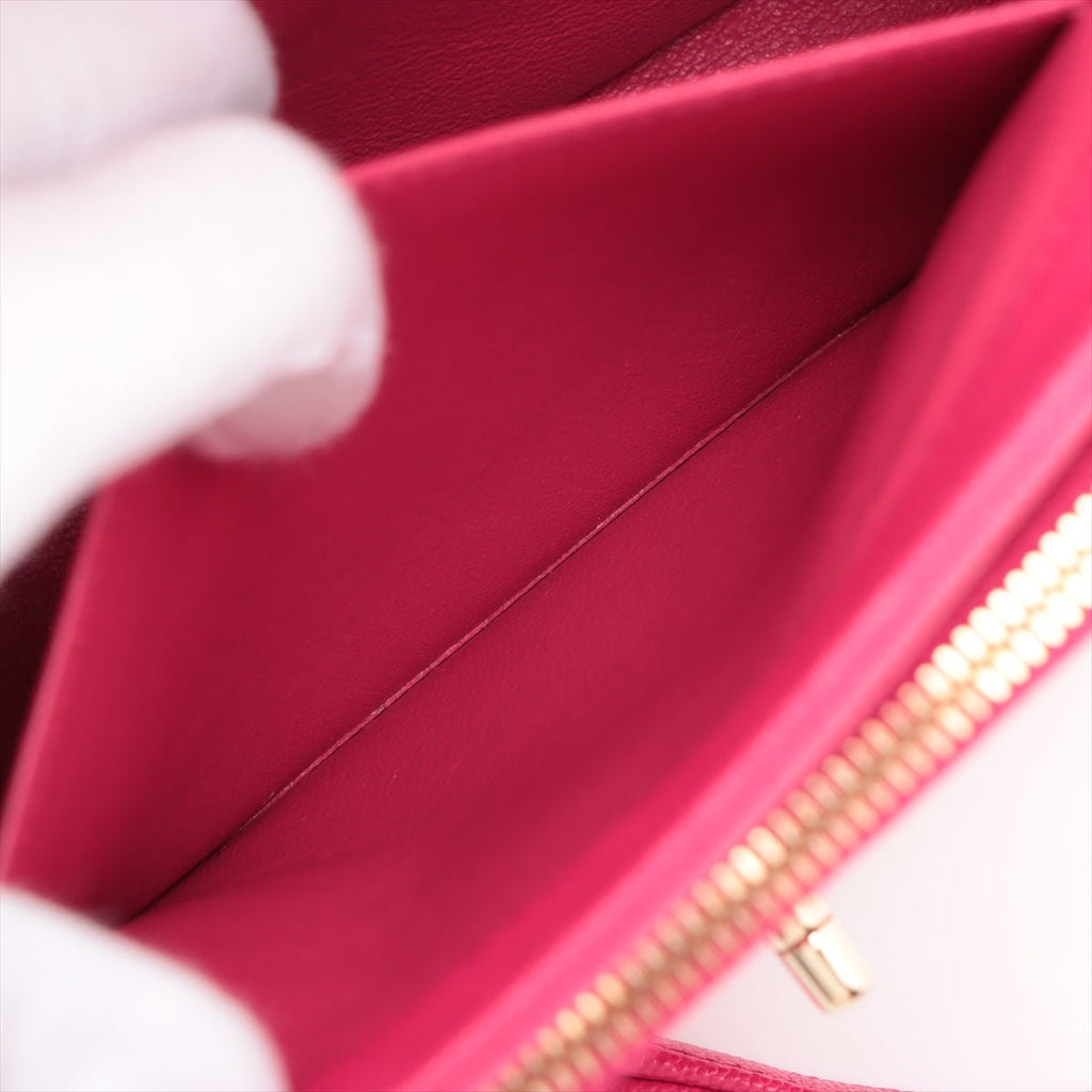Second hand Chanel Affinity Caviar Leather Bag Pink - Tabita Bags