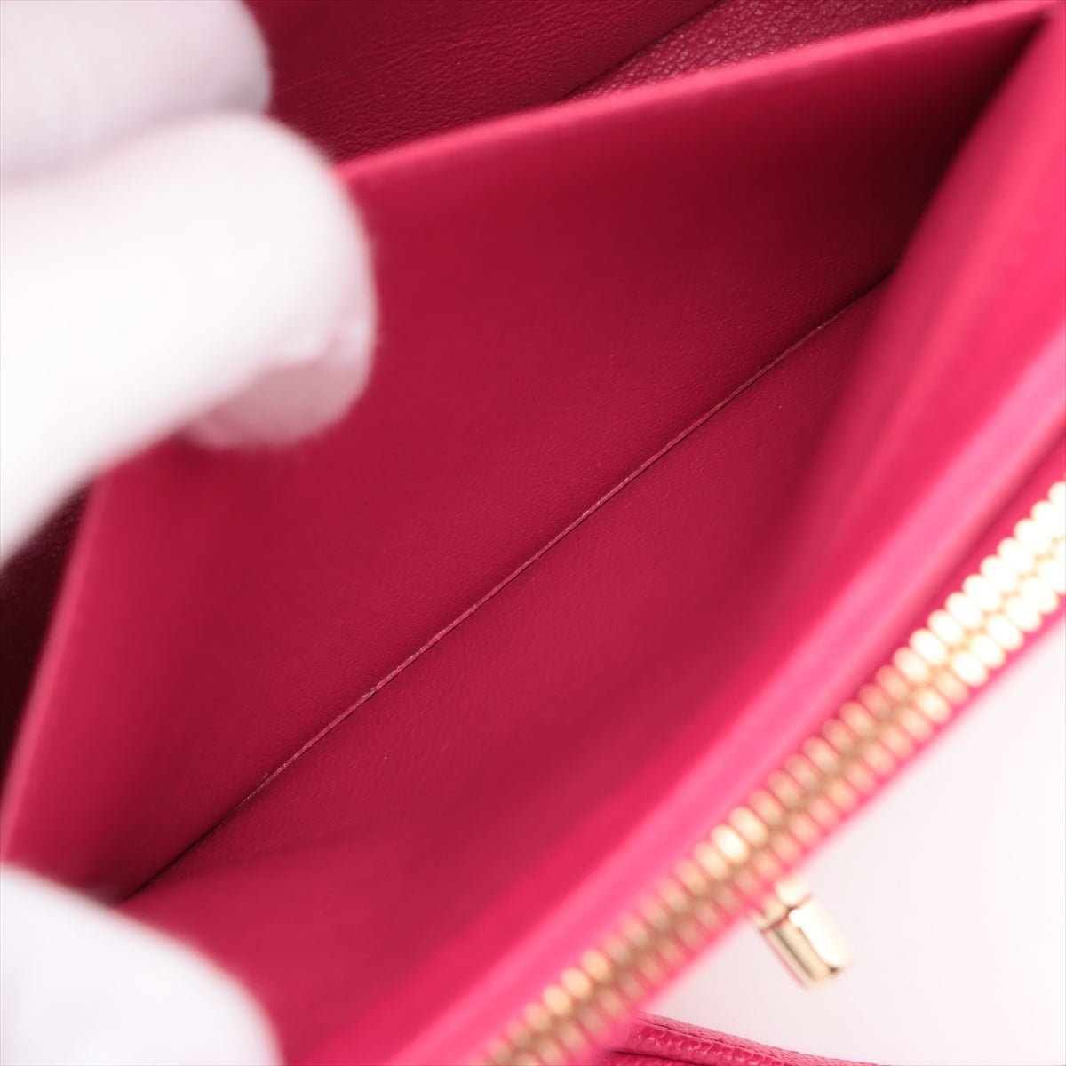 Second hand Chanel Affinity Caviar Leather Bag Pink - Tabita Bags