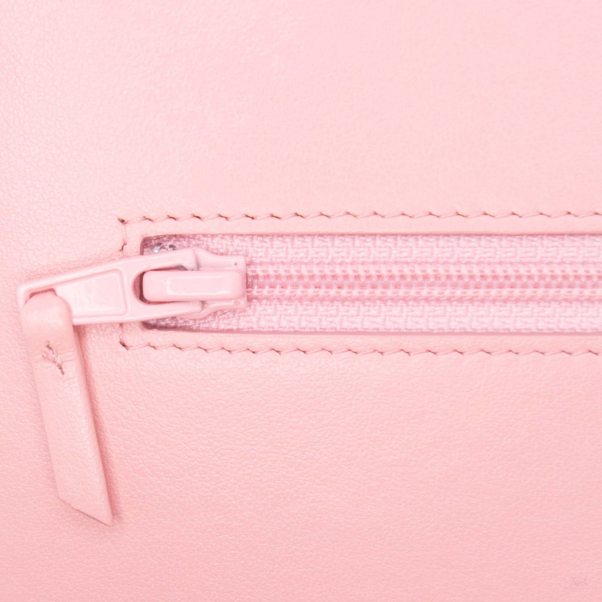 Second hand Chanel Boy Caviar Leather Quilted Wallet on Chain Crossbody Pink - Tabita Bags