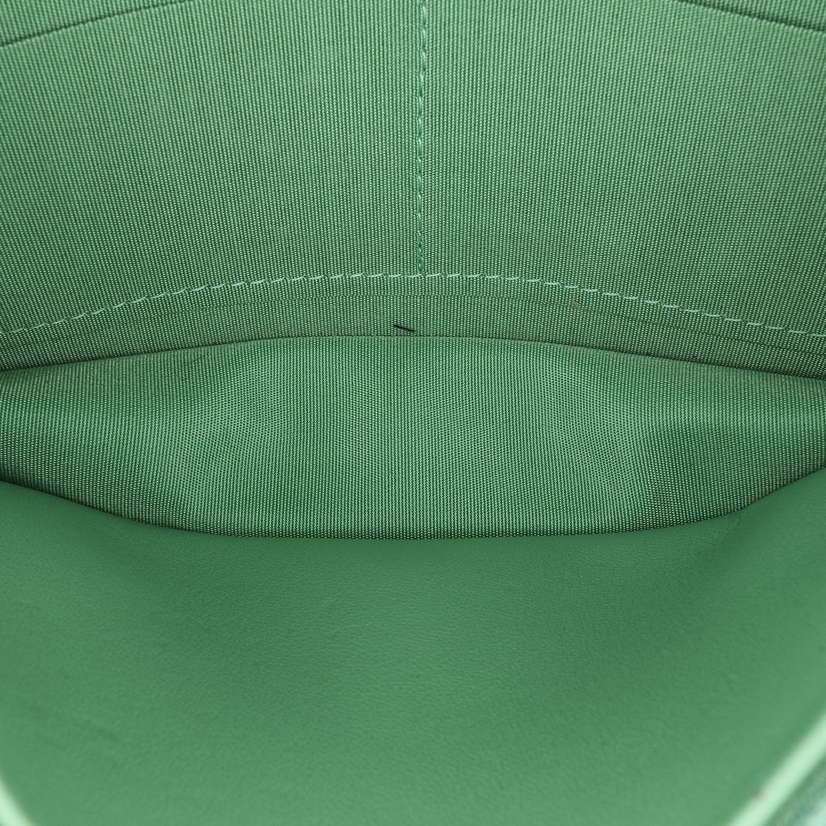 Second hand Chanel Boy Large Quilted Lambskin Leather Wallet on Chain Crossbody Green - Tabita Bags