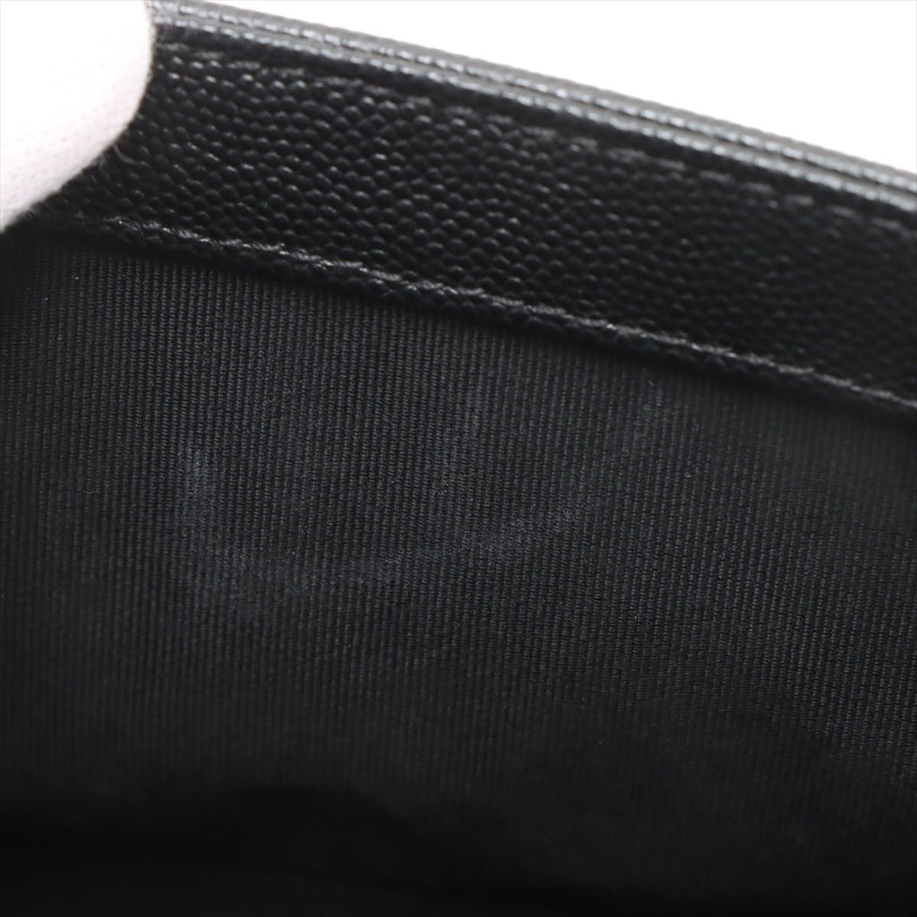 Second hand Chanel Boy Medium Caviar Leather Quilted Shoulder Bag Black - Tabita Bags