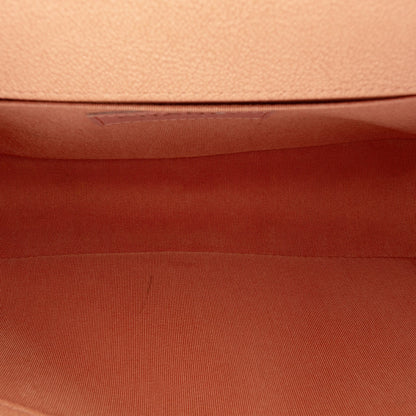 Second hand Chanel Boy Medium Caviar Leather Quilted Shoulder Bag Brown - Tabita Bags