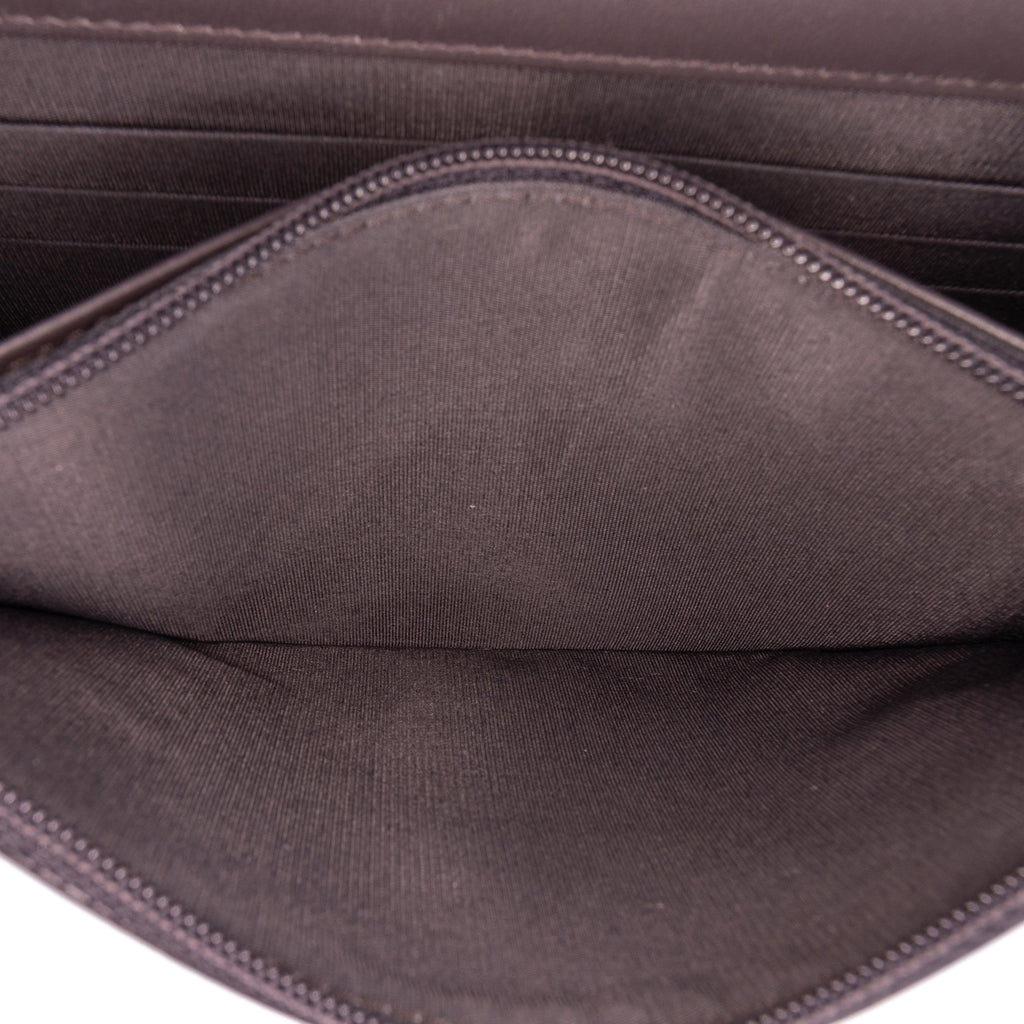 Second hand Chanel Boy Quilted Lambskin Leather Wallet on Chain Crossbody Brown - Tabita Bags