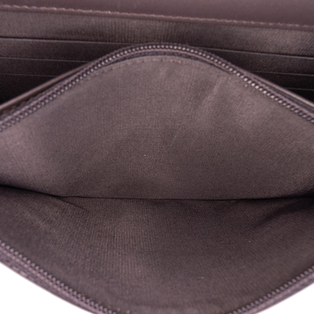 Second hand Chanel Boy Quilted Lambskin Leather Wallet on Chain Crossbody Brown - Tabita Bags