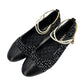 Second hand Chanel Cap - Toe Ballet Flap Tweed Shoes Black & White - Tabita Bags