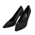 Second hand Chanel Cap - Toe Leather High Heel Pump 40 Heel 9 Cm Black - Tabita Bags