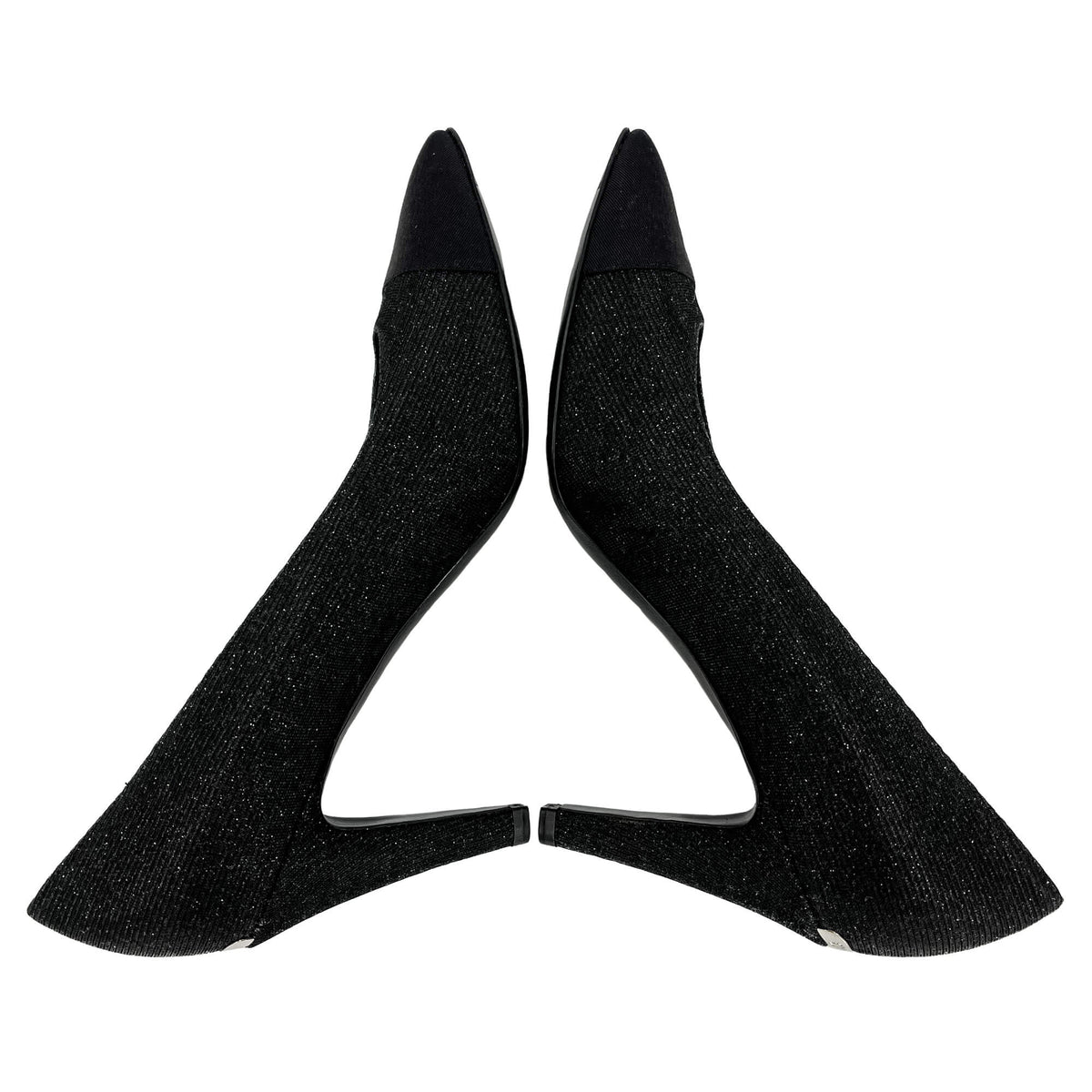 Second hand Chanel Cap - Toe Leather High Heel Pump 40 Heel 9 Cm Black - Tabita Bags
