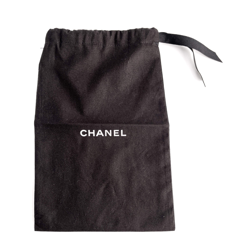 Second hand Chanel Cap - Toe Leather Printed Ballet Flats 40C Metallic Snake - Tabita Bags