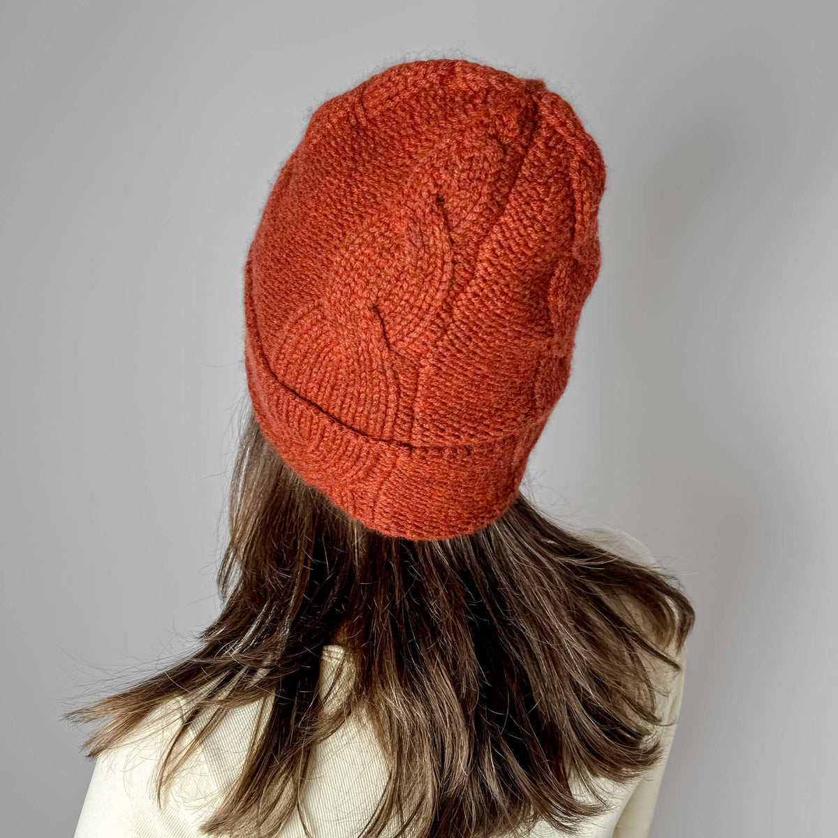 Second hand Chanel Cashmere Hat Brique - Tabita Bags