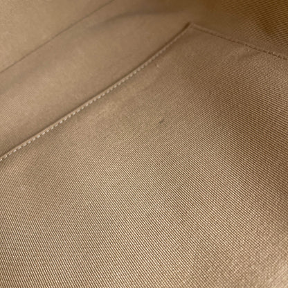 Second hand Chanel CC Caviar Leather Matelassè Tote Shoulder Bag Beige - Tabita Bags