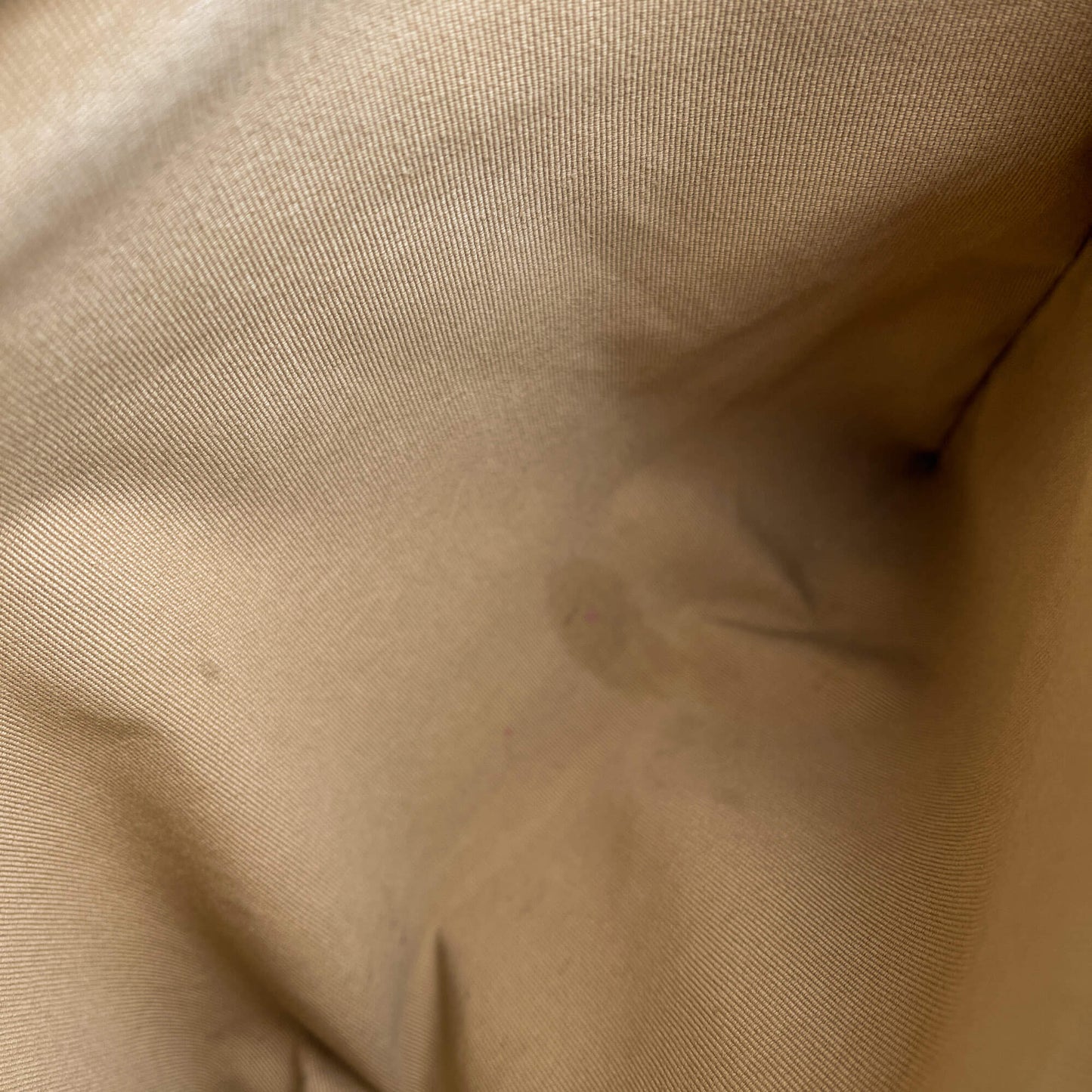 Second hand Chanel CC Caviar Leather Matelassè Tote Shoulder Bag Beige - Tabita Bags