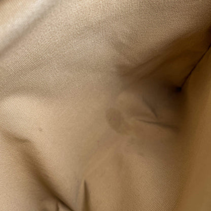 Second hand Chanel CC Caviar Leather Matelassè Tote Shoulder Bag Beige - Tabita Bags