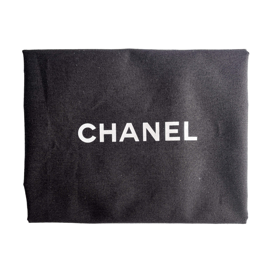 Second hand Chanel CC Caviar Leather Matelassè Tote Shoulder Bag Beige - Tabita Bags