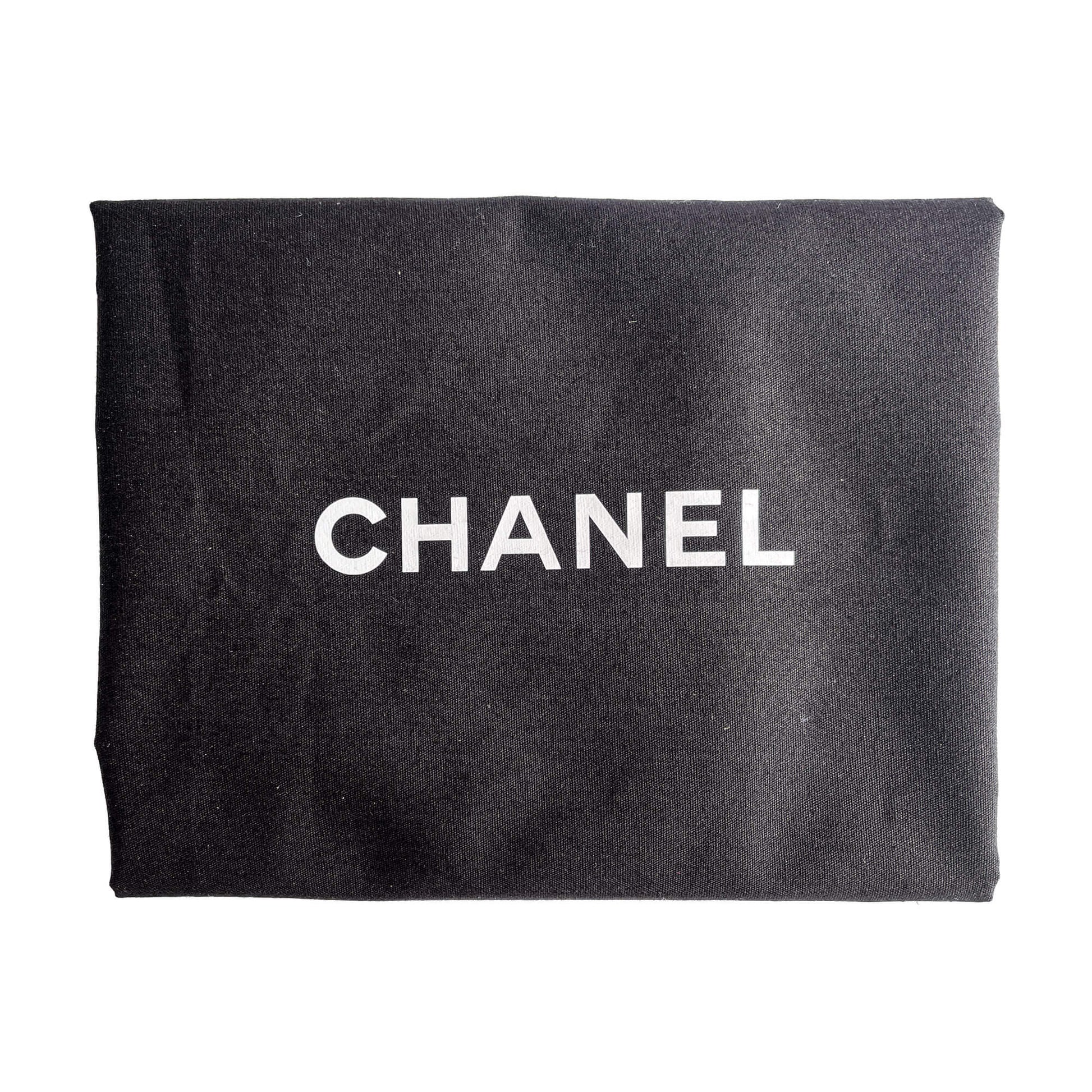 Second hand Chanel CC Caviar Leather Matelassè Tote Shoulder Bag Beige - Tabita Bags