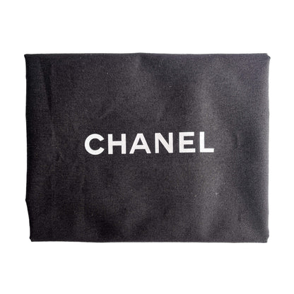 Second hand Chanel CC Caviar Leather Matelassè Tote Shoulder Bag Beige - Tabita Bags