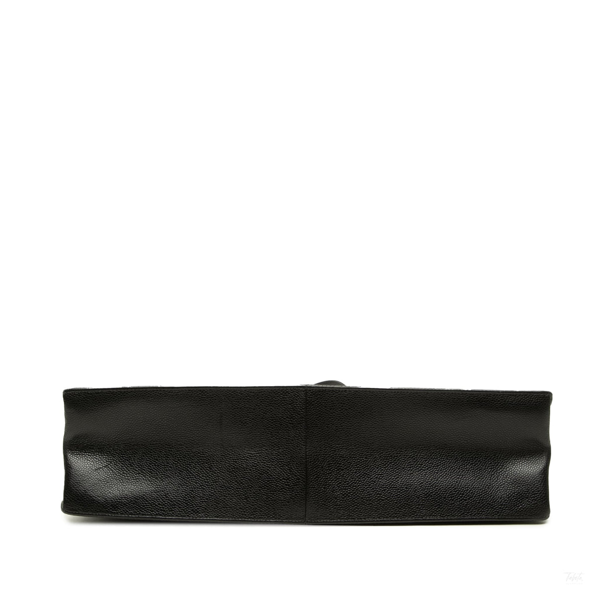 Second hand Chanel CC Caviar Leather Tote Shoulder Bag Black - Tabita Bags