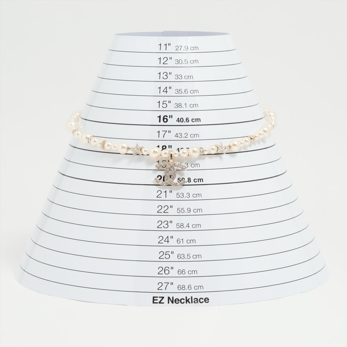 Second hand Chanel CC Metal Choker Gold - Tabita Bags